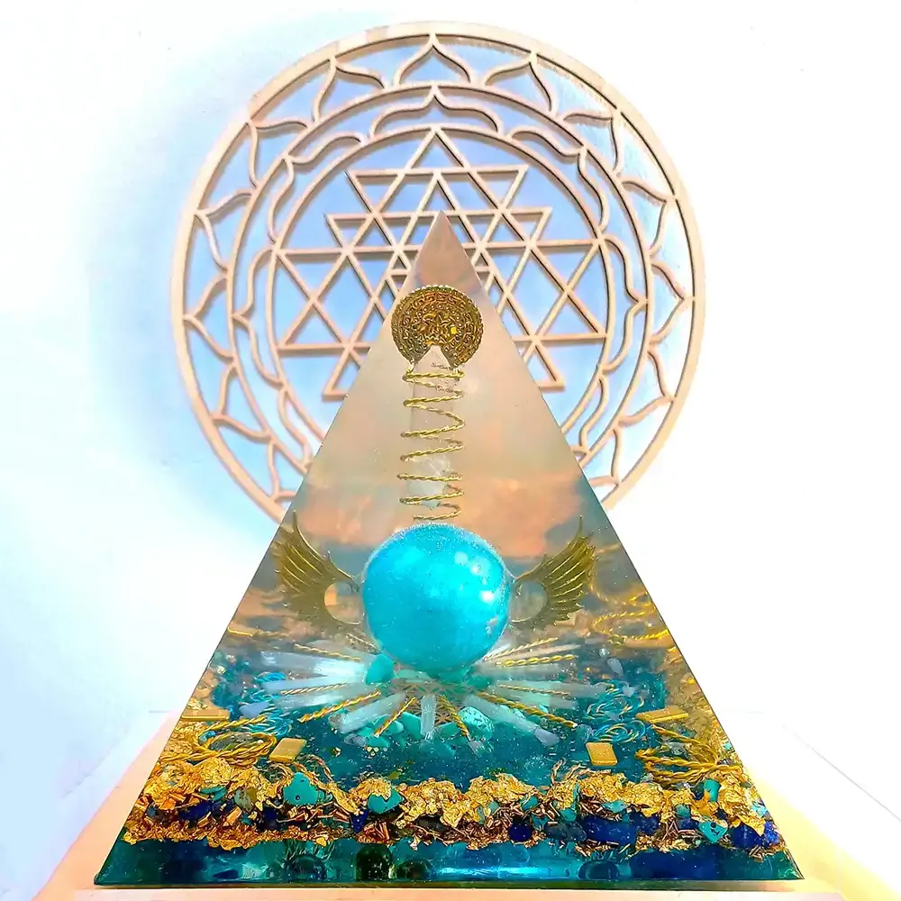 Angel Touch Orgonite Pyramid